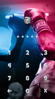 AppLock Theme Boxing android App screenshot 1